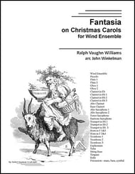 Fantasia on Christmas Carols Concert Band sheet music cover Thumbnail